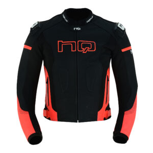 Motorbike Leather Jacket KK1-RD