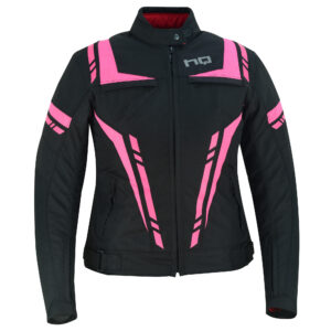 Motorbike Textile Lady Jacket CE Rav-Pink