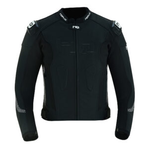 Motorbike Leather Jacket KK1-BK