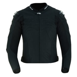 Motorbike Leather Jacket KK3.BK